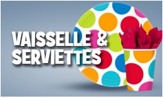 Vaisselles et serviettes